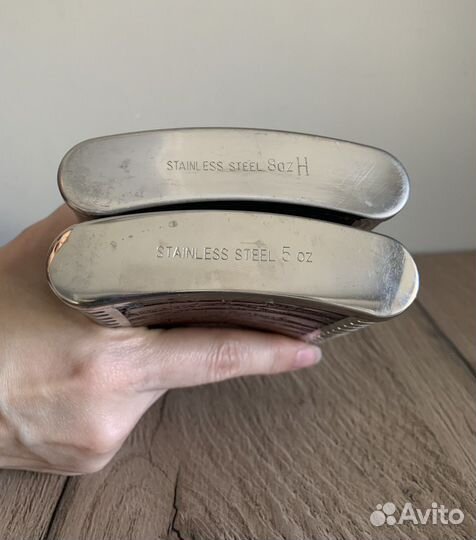 Фляжки карманные нержавейка