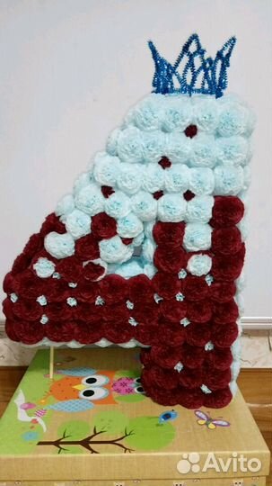 Объемная цифра 4