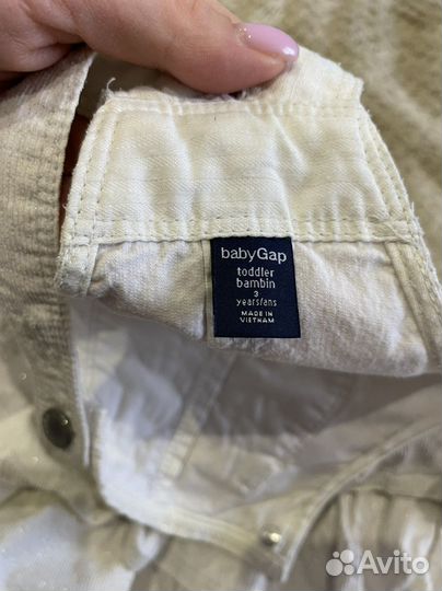 Джинсовый комбинезон GAP