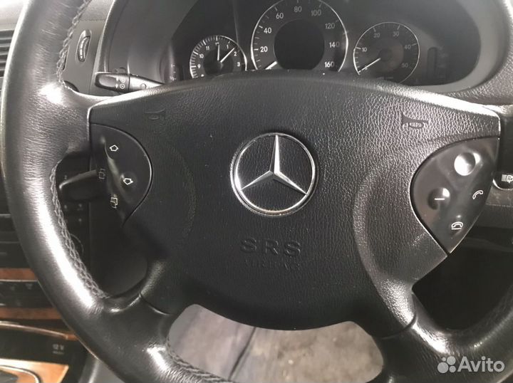 Мерседес 211 подушка в руль