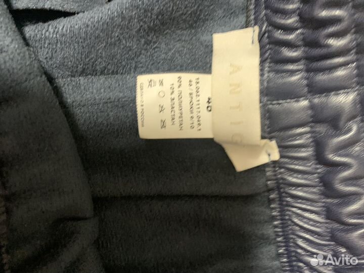 Брюки кожаные