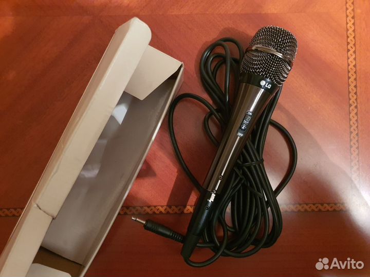 Микрофон для караоке lg новый