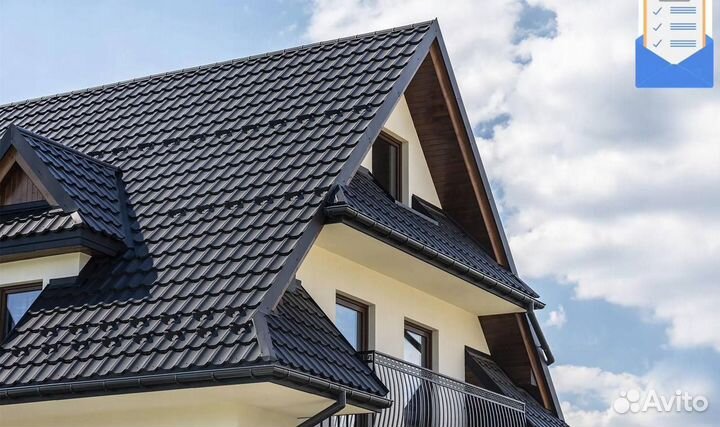 Шифер Металлочерепица Венеция кровля