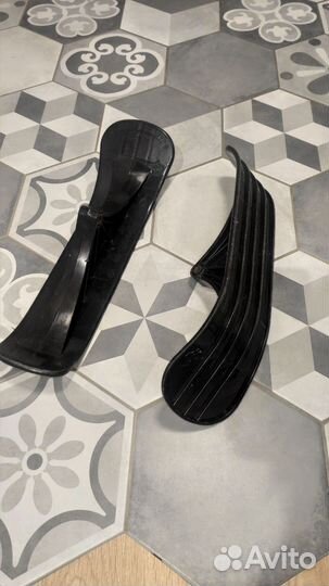 Лыжи на трюковой самокат