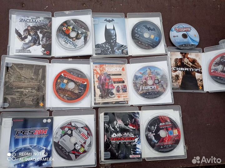 Игровые диски на ps3