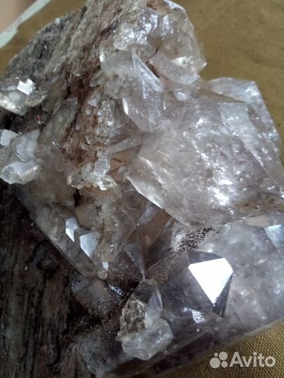 Друза горного хрусталя