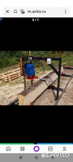 Шинная пилорама электрическая