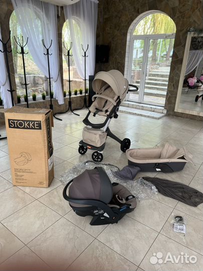 Коляска стокке stokke 3 в 1 оригинал