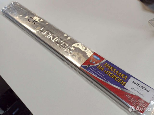 Накладки на пороги mitsubishi lancer