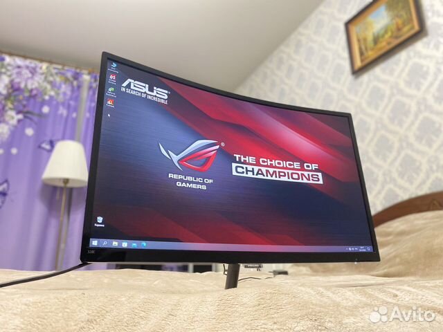 Изогнутый 32’ *VA FHD Philips 328E8Q купить в Москве | Электроника | Авито