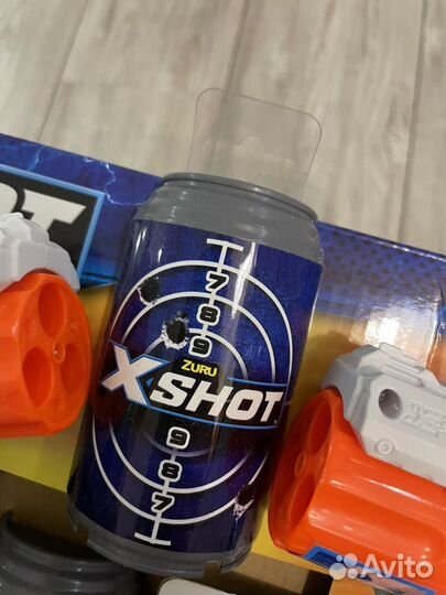 Игра детская X-Shot стрелять по банкам