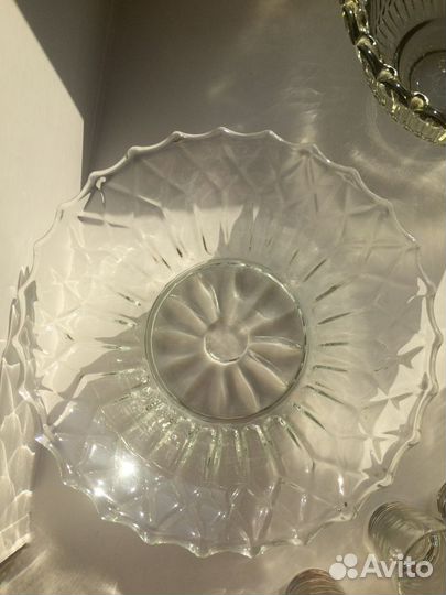 Хрусталь СССР(салатники,конфетницы,стопки)