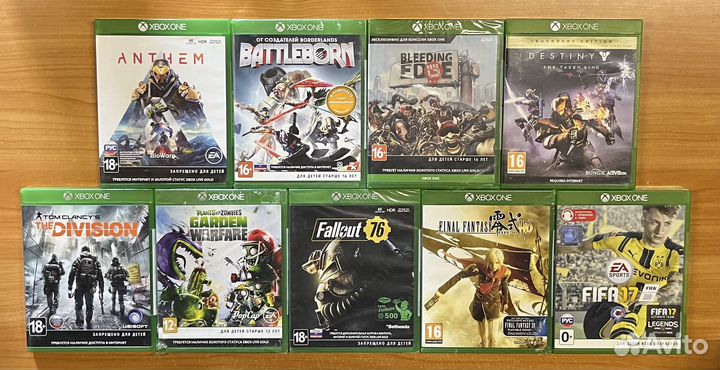 Xbox One, Series игры по 500