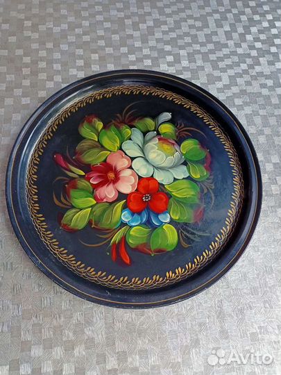 Поднос металлический