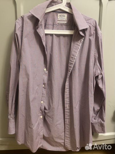 Рубашка TM lewin 2 Fold Cotton