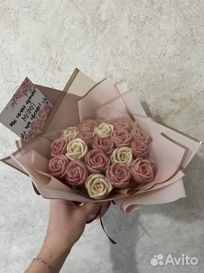 Букет шоколадных цветов в наличии.Подарок казань