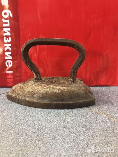 Утюг нагревной чугунный № 2