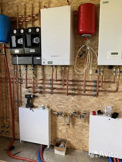 Отопление водоснабжения канализация электромонтаж