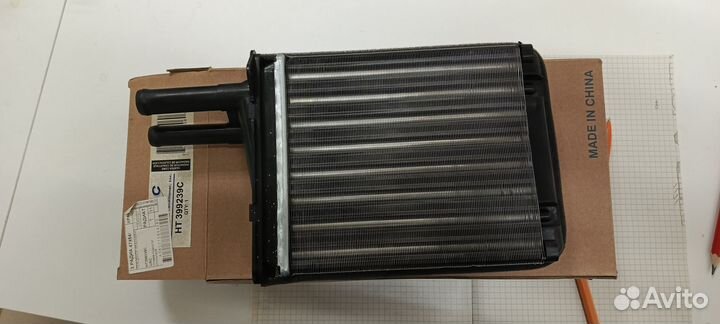 Радиатор задней печки