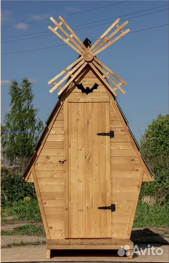 Дачный туалет с установкой BAG338