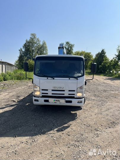 Isuzu NQR75 с КМУ, 2014