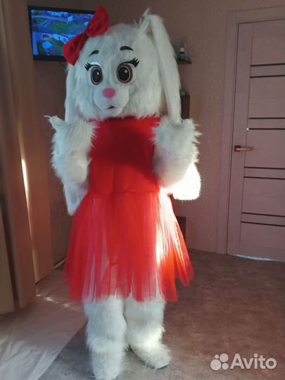 Поздравление от мишки и зайки