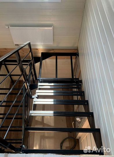 Облицовка бетонных лестниц