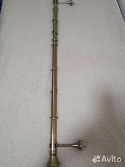 Гардина для штор стильная латунь