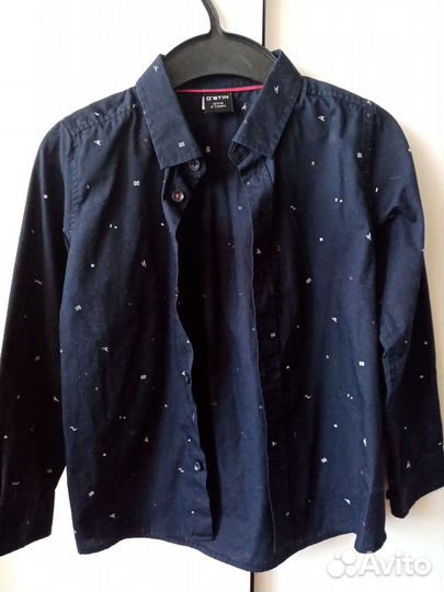 Рубашки сорочки, школьные 122 O'stin