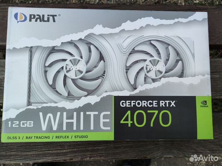 Видеокарта Palit RTX4070 Dual White новая,гарантия
