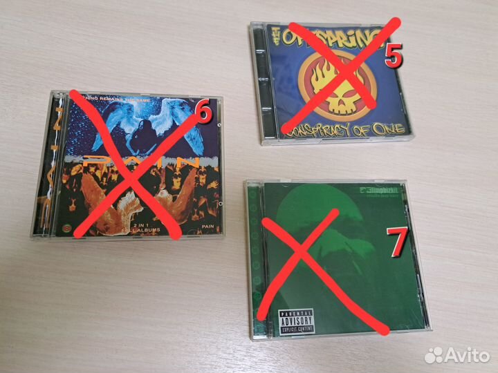 Рок CD диски лицензия