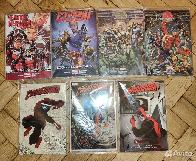 Комиксы Marvel, DC, Dark Horse и другие
