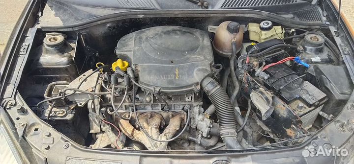 Двигатель в сборе Рено 1.4 75л