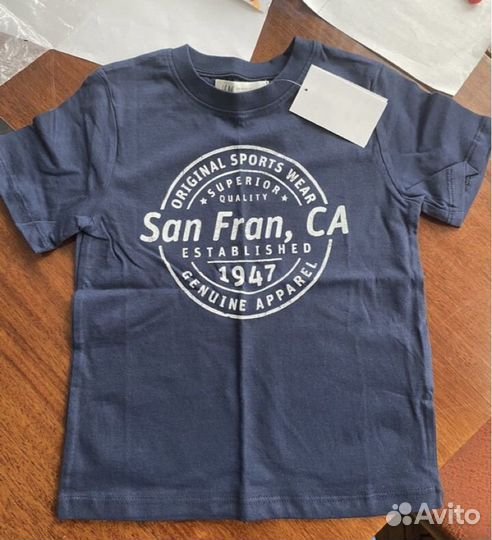 Рубашка футболка бадлон для мальчика 98-104