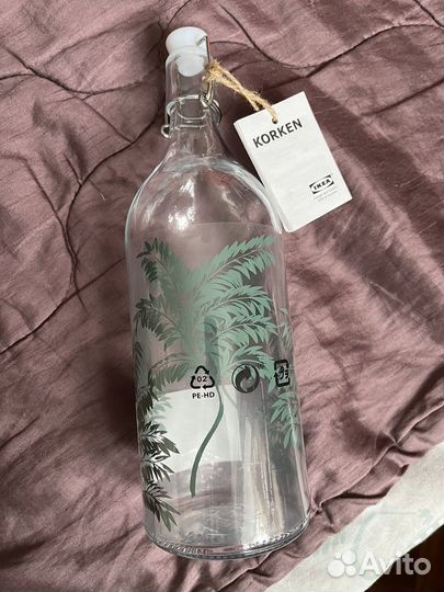 Бутылка с пробкой IKEA