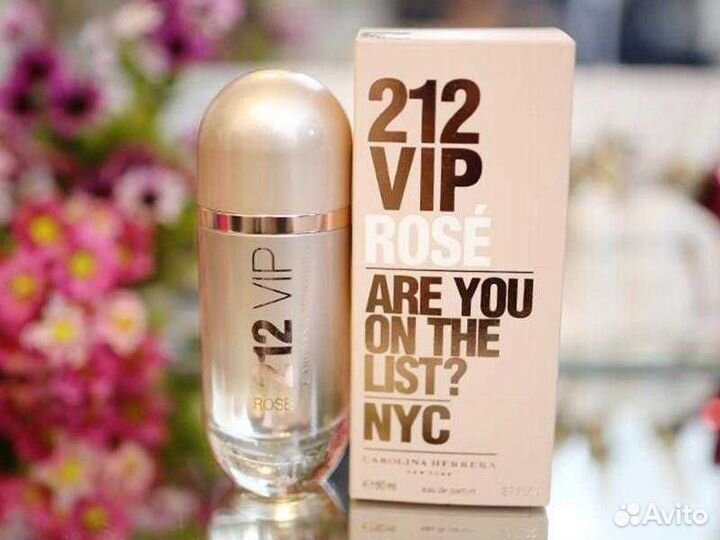 Каролина Херрера 212 Вип Роуз Роза