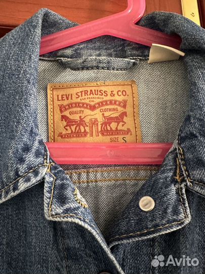 Джинсовая куртка levis s