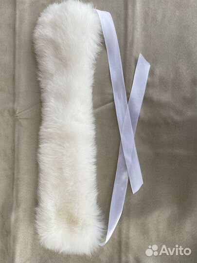 Воротник из натурального меха песца