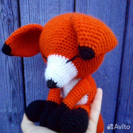 Плюшевые игрушки вязанные ручная работа