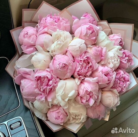 Пионы Букеты Цветы Доставка