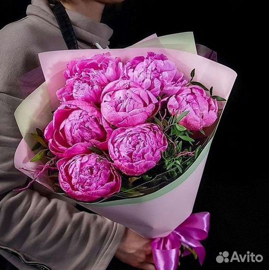 Пионы Розы Доставка