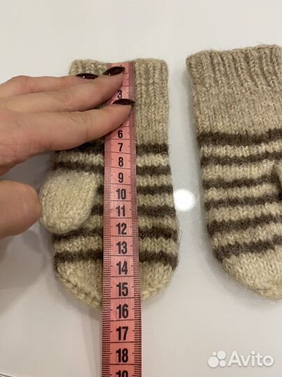 Варежки зимние детские