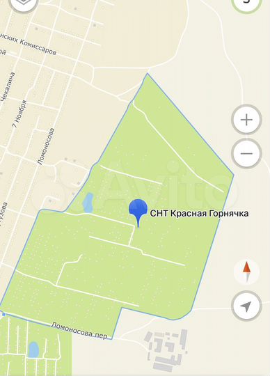 Участок 7 сот. (СНТ, ДНП)