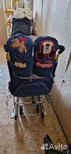Санки коляска Ника Disney