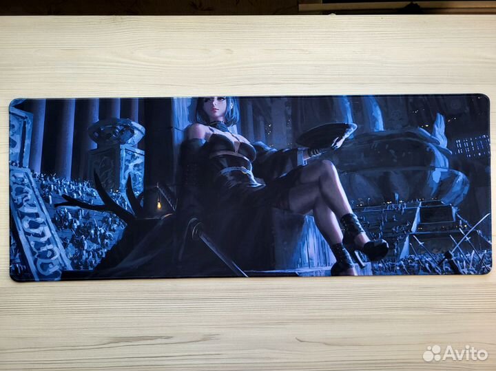 Игровой коврик для мыши большой 80х30