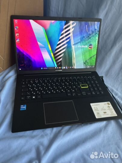 Asus K513e, oled в коробке core I7 1165G7(2.8ghz)