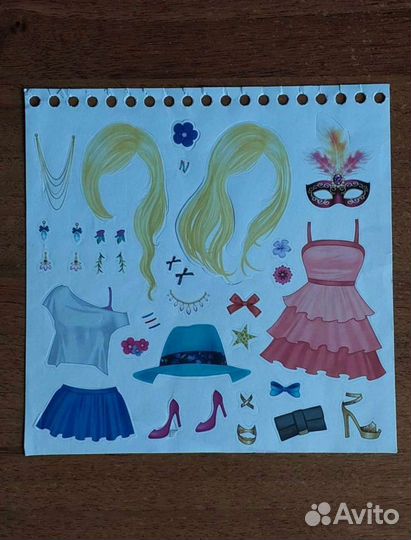 Наклейки для девочек