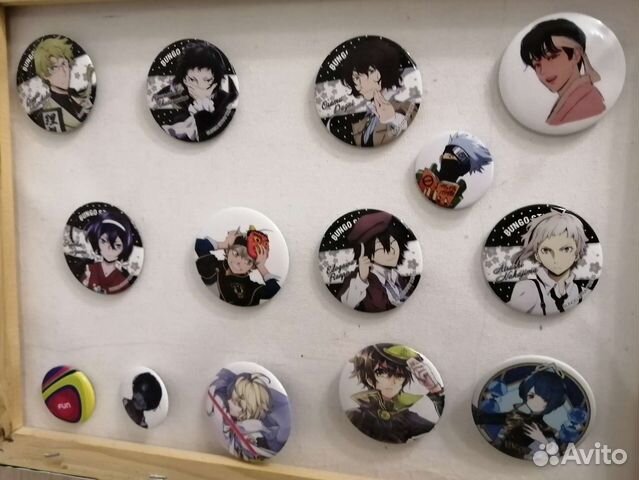 Значки с аниме
