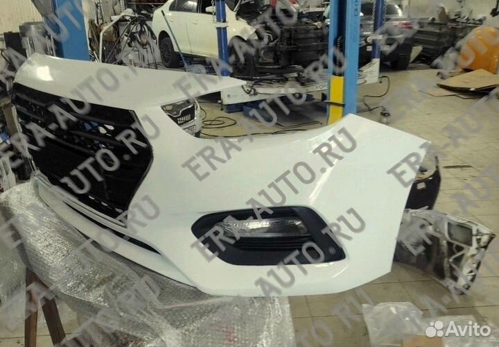 Бампер со скалада