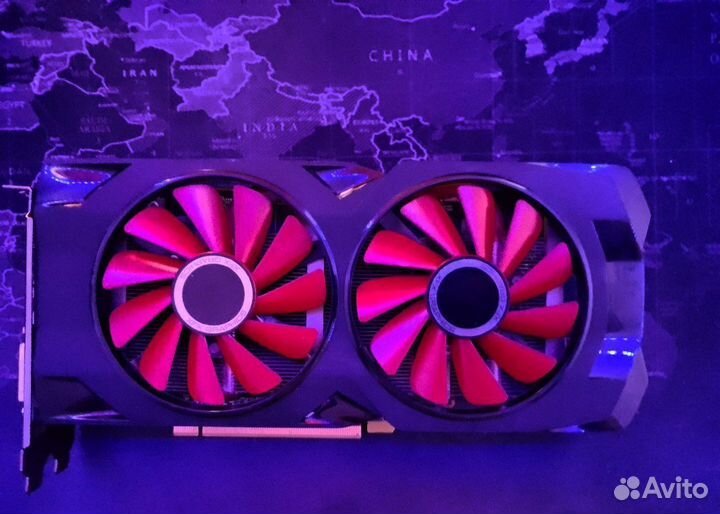 Видеокарта rx580 8gb